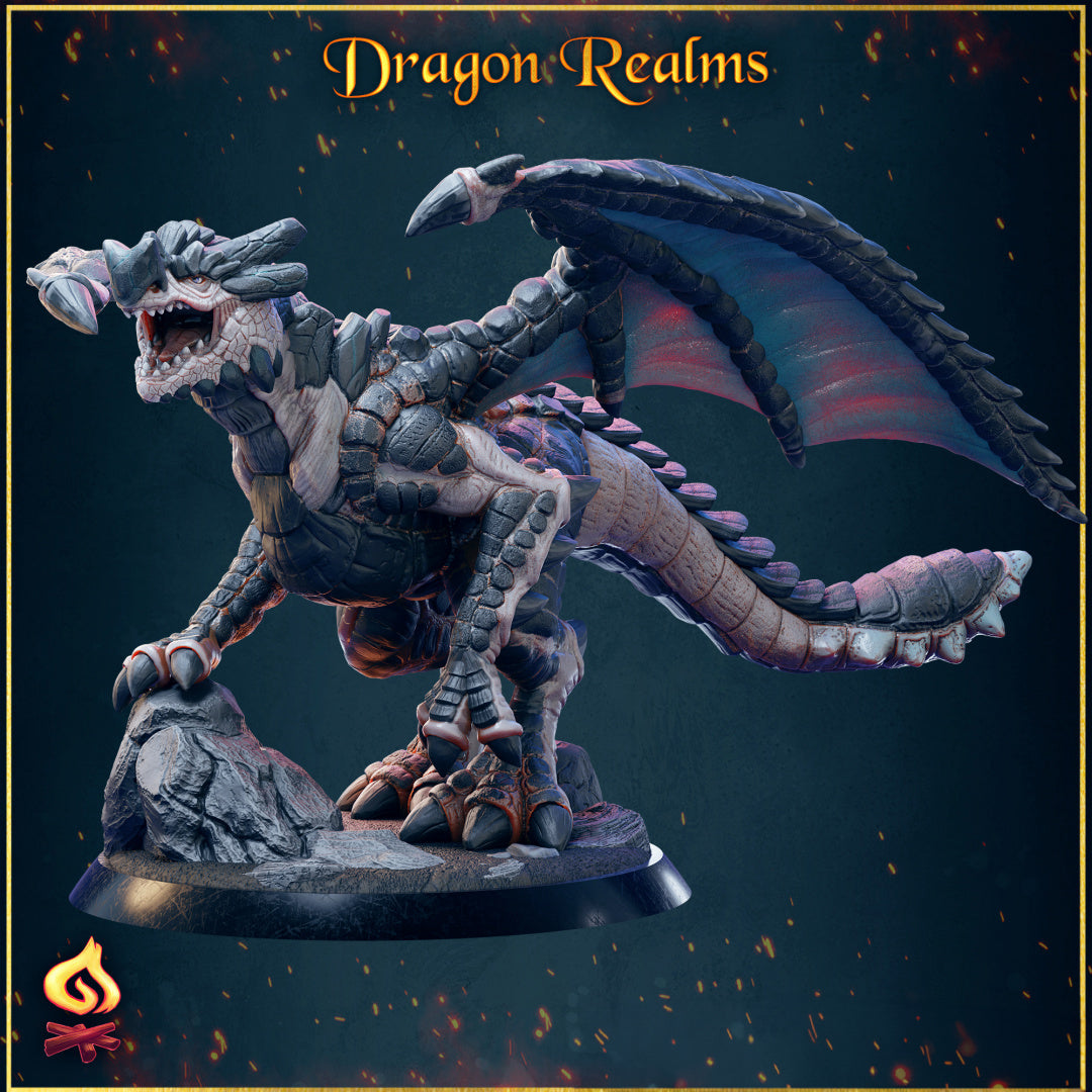 Safehold - Dragon Realms - Rock Dragon - 120mm Pin Up/Figure/Model/Diorama