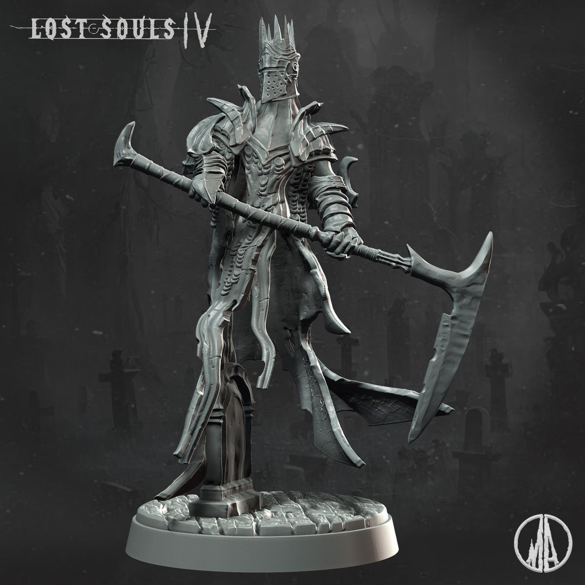 Monolith Arts - Lost Souls IV - Restless Soul #3 - DnD/TTRPG Figure/Miniature