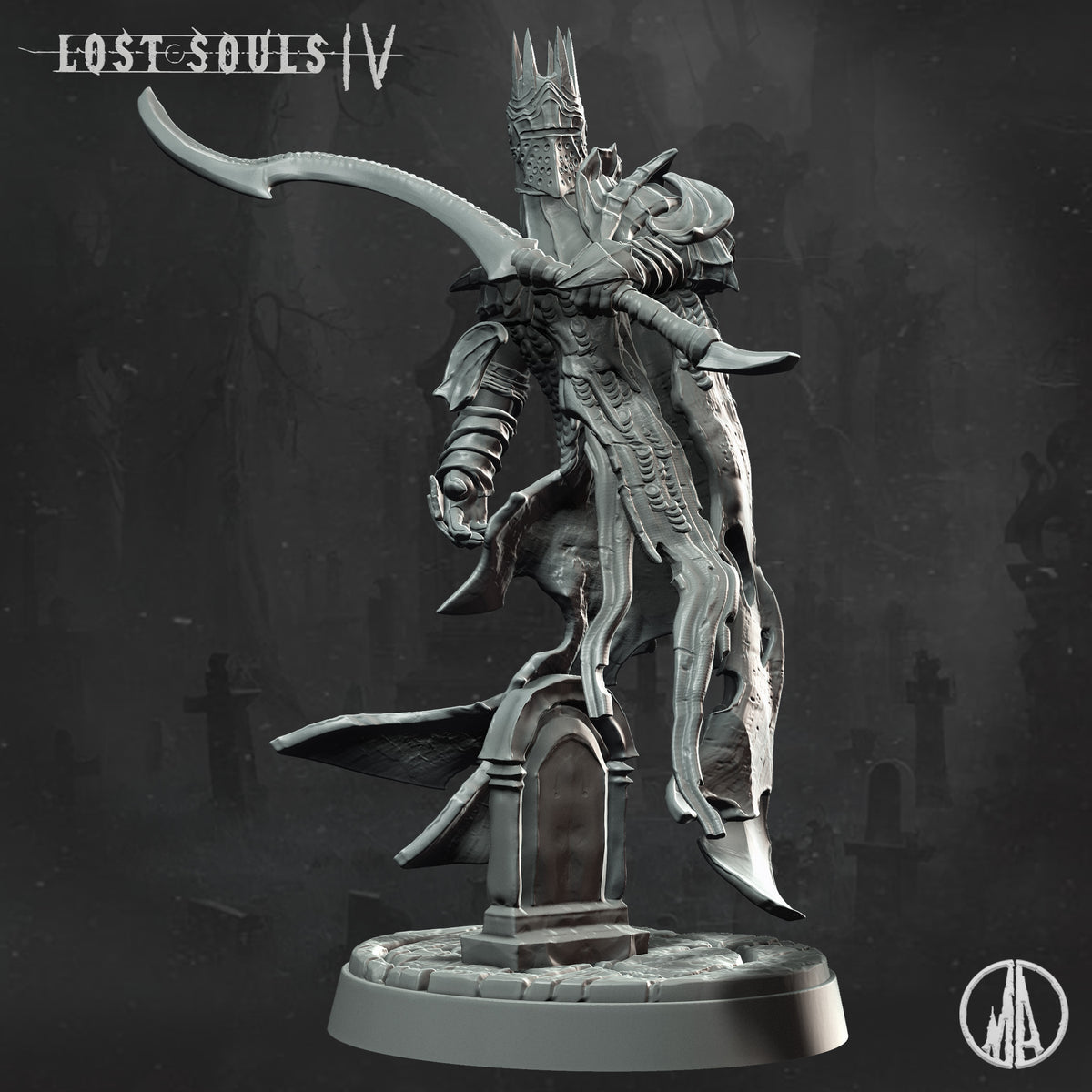 Monolith Arts - Lost Souls IV - Restless Soul #4 - DnD/TTRPG Figure/Miniature