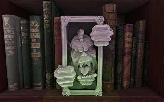 Crosslances - Book Nook/Shelf Insert - Orc