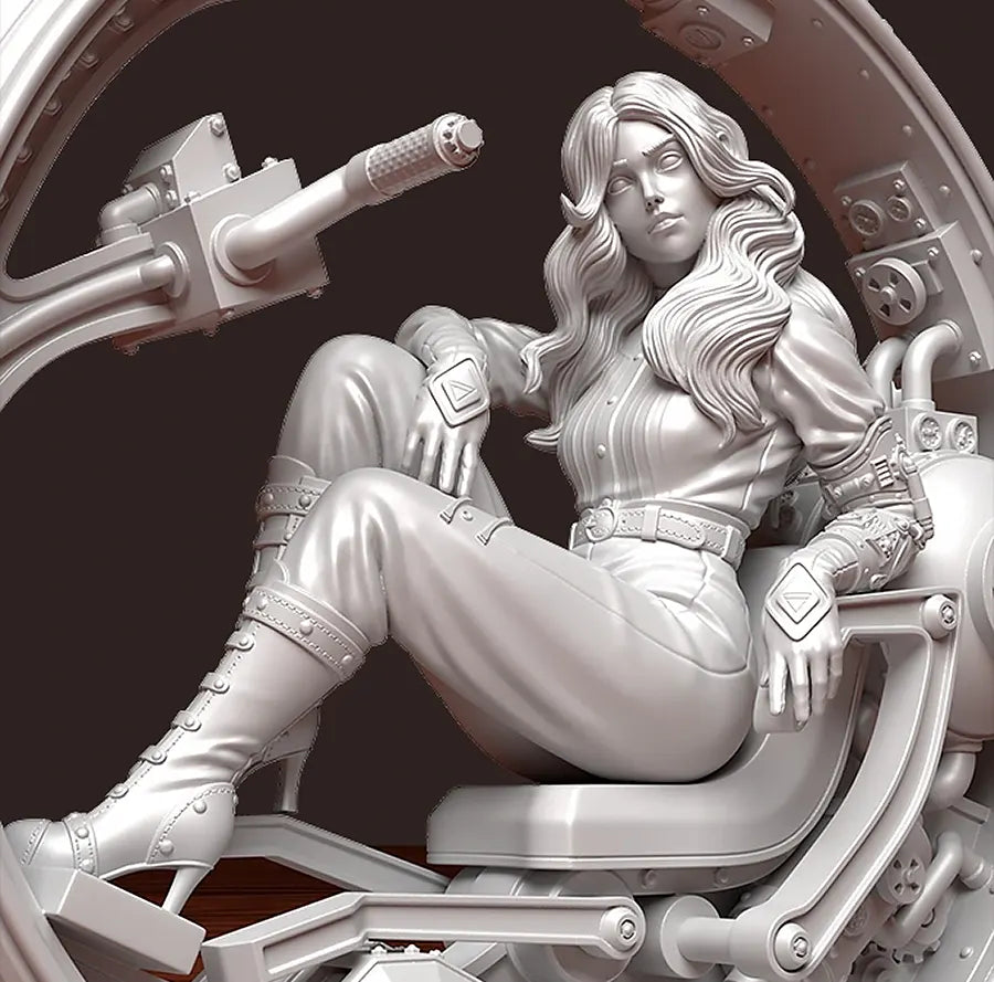 MiniArtCreations - Steampunk - Ring Rider - 75mm Pin Up/Figure/Model/Diorama