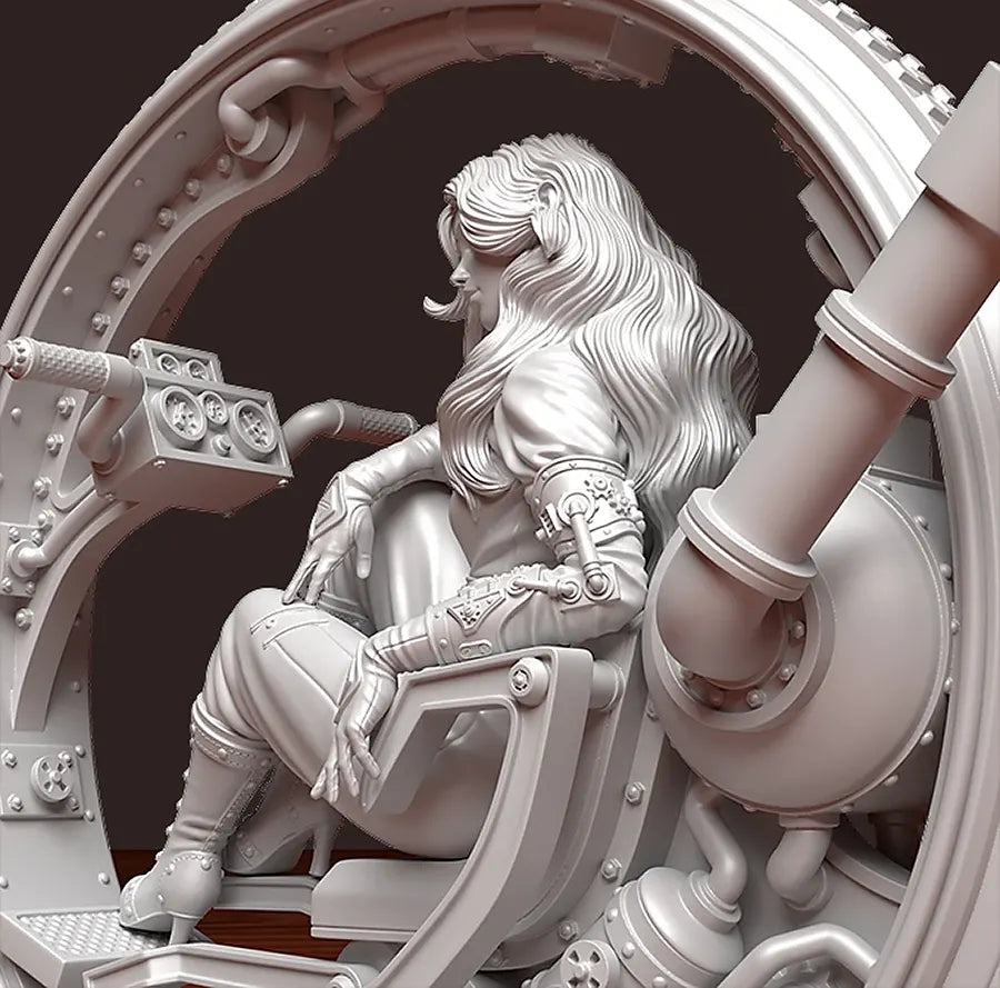 MiniArtCreations - Steampunk - Ring Rider - 75mm Pin Up/Figure/Model/Diorama