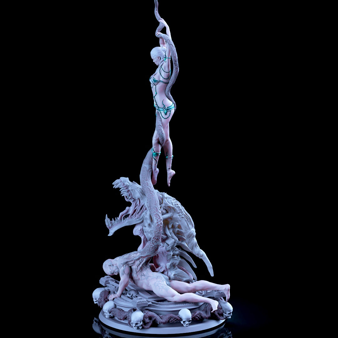 Printomancer - Boneflesh Ritual - 32/75mm Pin Up/Figure/Model/Diorama