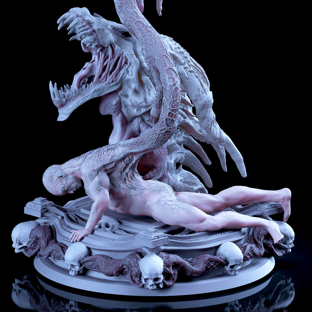 Printomancer - Boneflesh Ritual - 32/75mm Pin Up/Figure/Model/Diorama