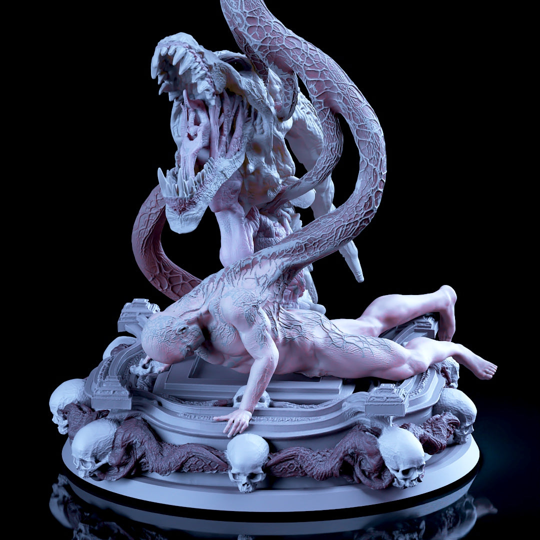 Printomancer - Boneflesh Ritual - 32/75mm Pin Up/Figure/Model/Diorama