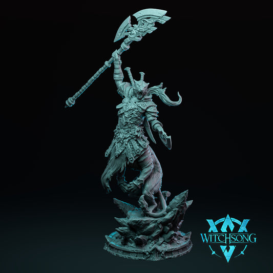 Witchsong Miniatures - Lord of the Lionhorde - Roarenna, Pridemother - Helios3DPrinting