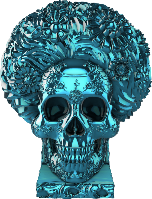 Digital Creative Works - Skull Desk Organiser - Rosalina - Prop/Decoration