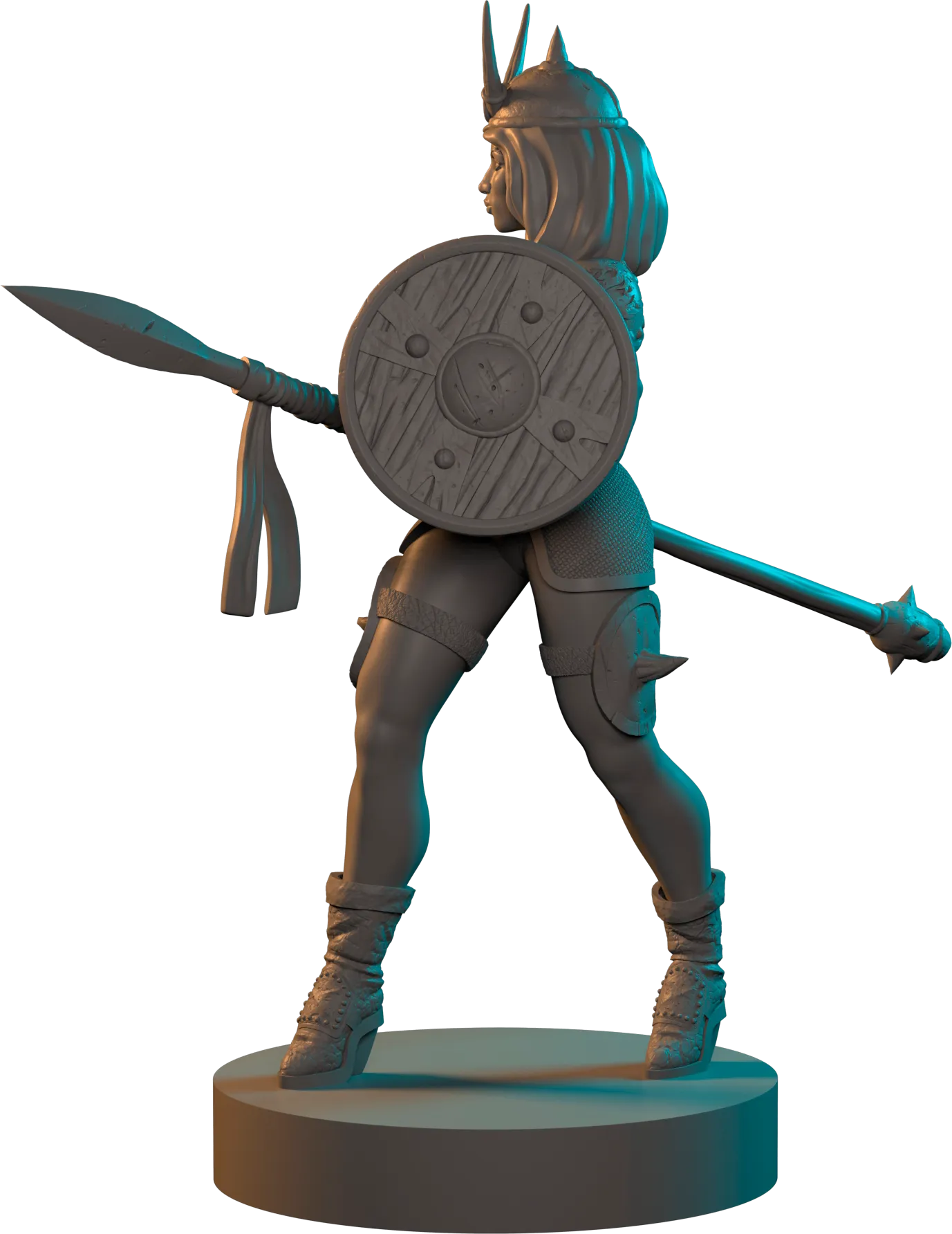 Clover Leaves - Fighter Girl #3 - Ross - 75mm Pin Up/Figure/Model/Diorama