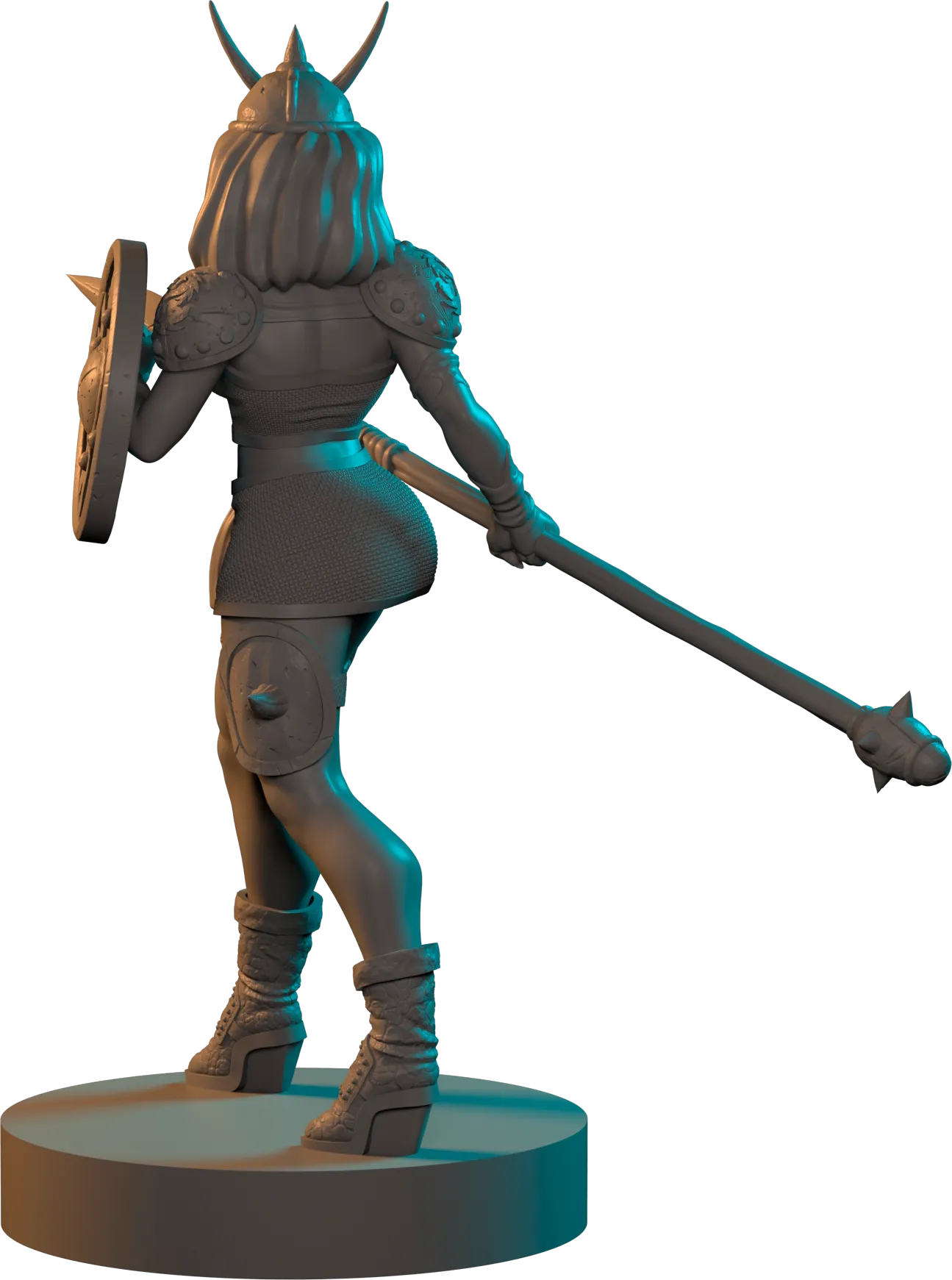 Clover Leaves - Fighter Girl #3 - Ross - 75mm Pin Up/Figure/Model/Diorama