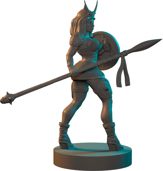 Clover Leaves - Fighter Girl #3 - Ross - 75mm Pin Up/Figure/Model/Diorama