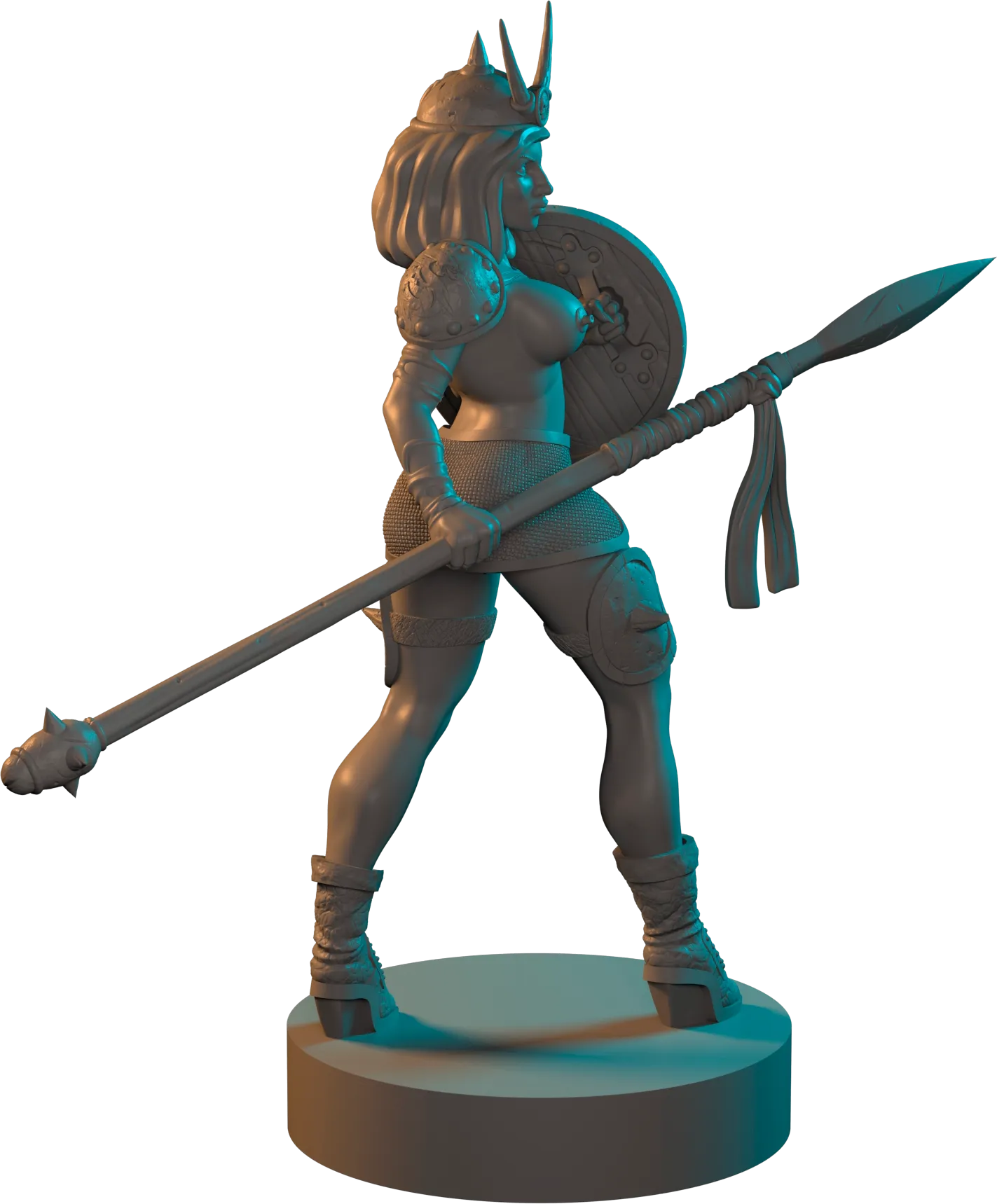 Clover Leaves - Fighter Girl #3 - Ross - 75mm Pin Up/Figure/Model/Diorama