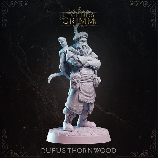 Grimm Legends - Heros - Rufus Thornwood - DnD/TTRPG Figure/Miniature