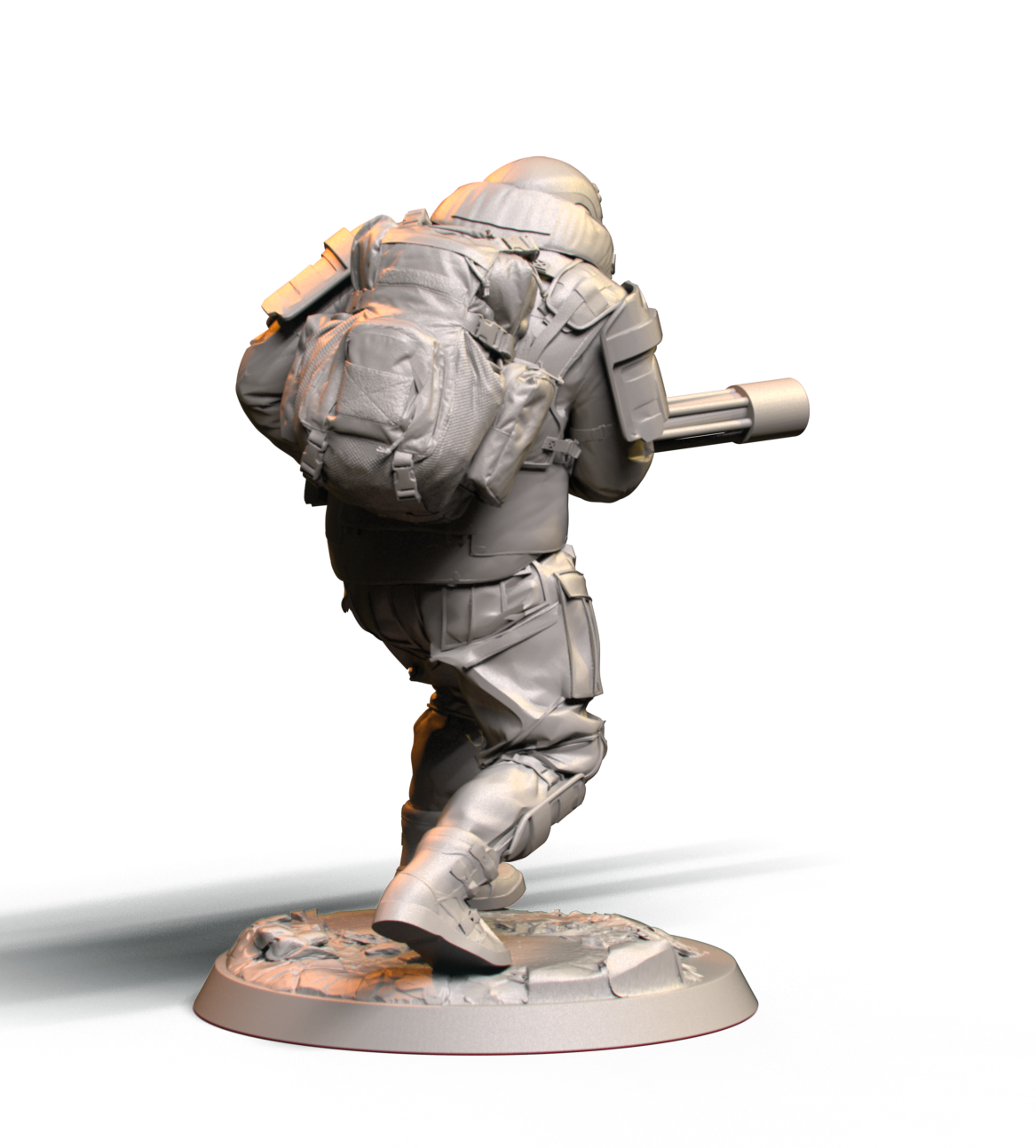 Black Sun - Eclipse of Terror - Marine #1 - DnD/Pathfinder/TTRPG Figure