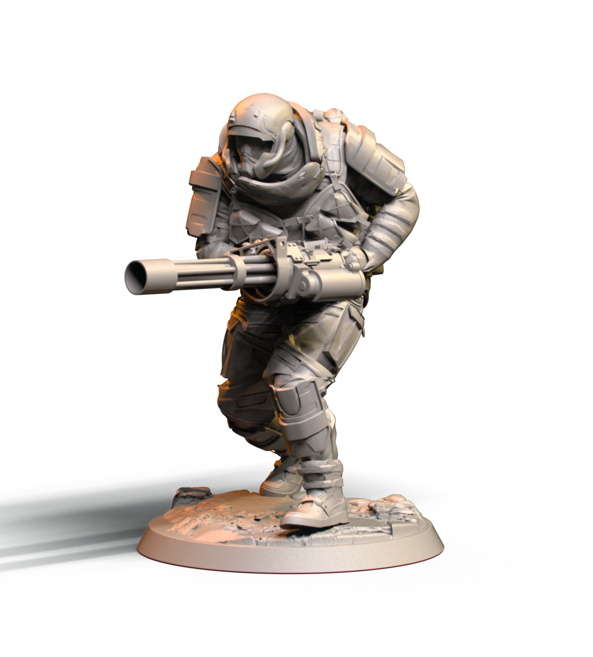 Black Sun - Eclipse of Terror - Marine #1 - DnD/Pathfinder/TTRPG Figure