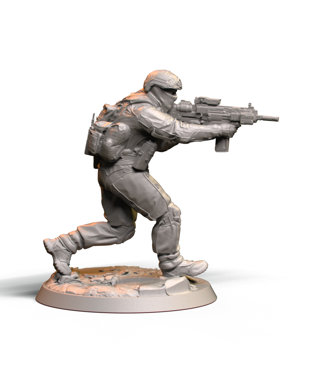 Black Sun - Eclipse of Terror - Marine 2 - DnD/Pathfinder/TTRPG Figure