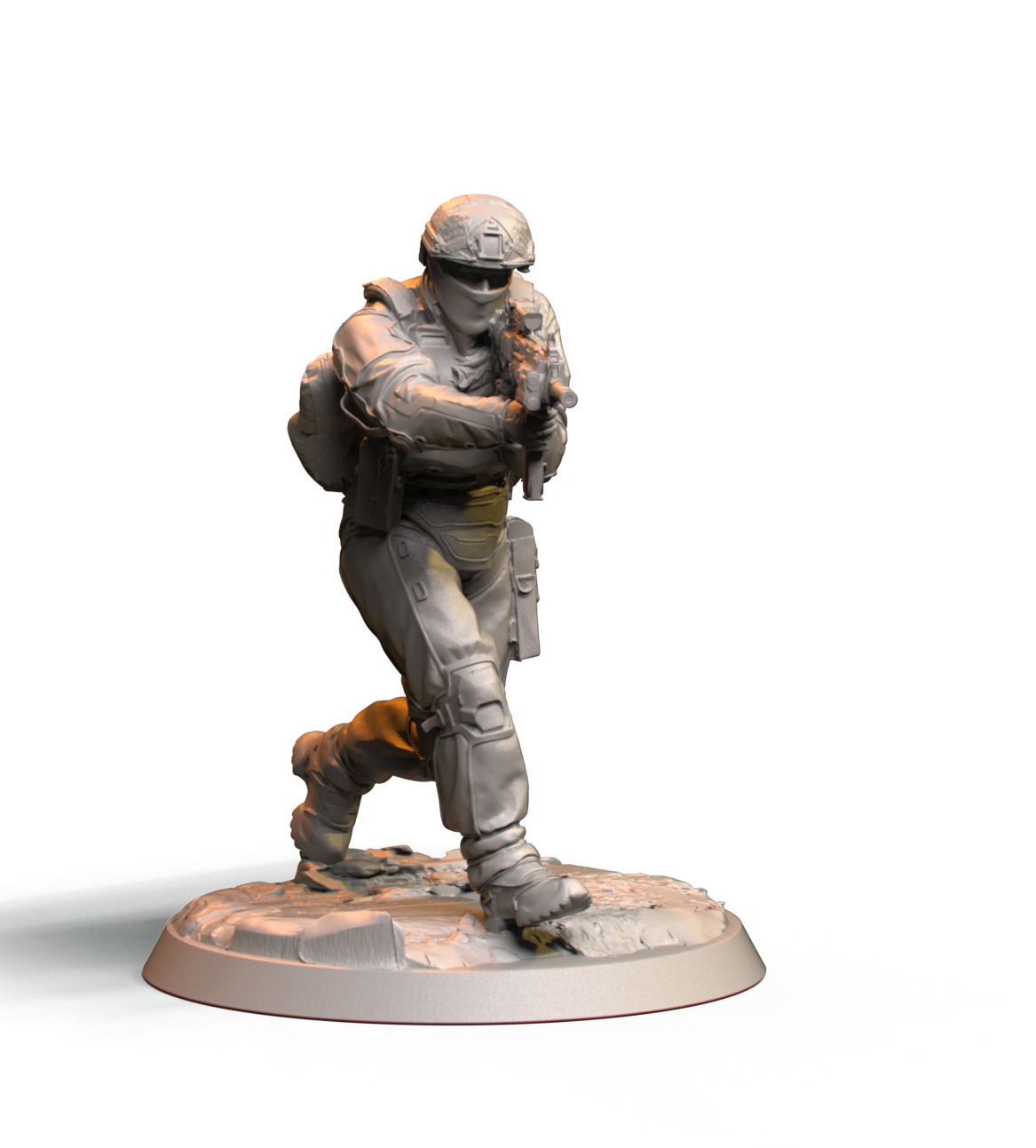 Black Sun - Eclipse of Terror - Marine 2 - DnD/Pathfinder/TTRPG Figure
