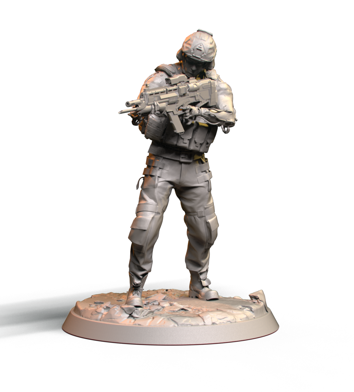 Black Sun - Eclipse of Terror - Marine #3 - DnD/Pathfinder/TTRPG Figure