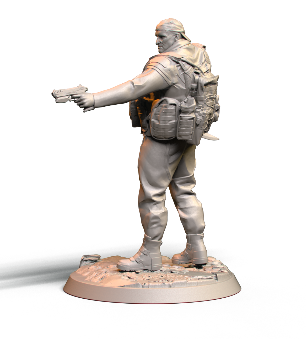 Black Sun - Eclipse of Terror - Marine #4 - DnD/Pathfinder/TTRPG Figure