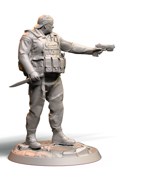 Black Sun - Eclipse of Terror - Marine #4 - DnD/Pathfinder/TTRPG Figure