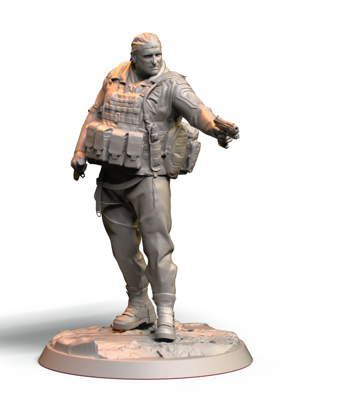 Black Sun - Eclipse of Terror - Marine #4 - DnD/Pathfinder/TTRPG Figure