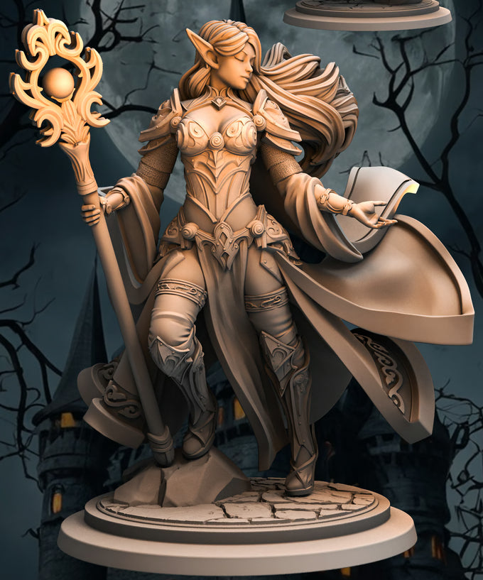 Print Fantasy - Heroes of Eldengaard 2 - Sapphire - 75mm Pin Up/Figure/Model/Diorama