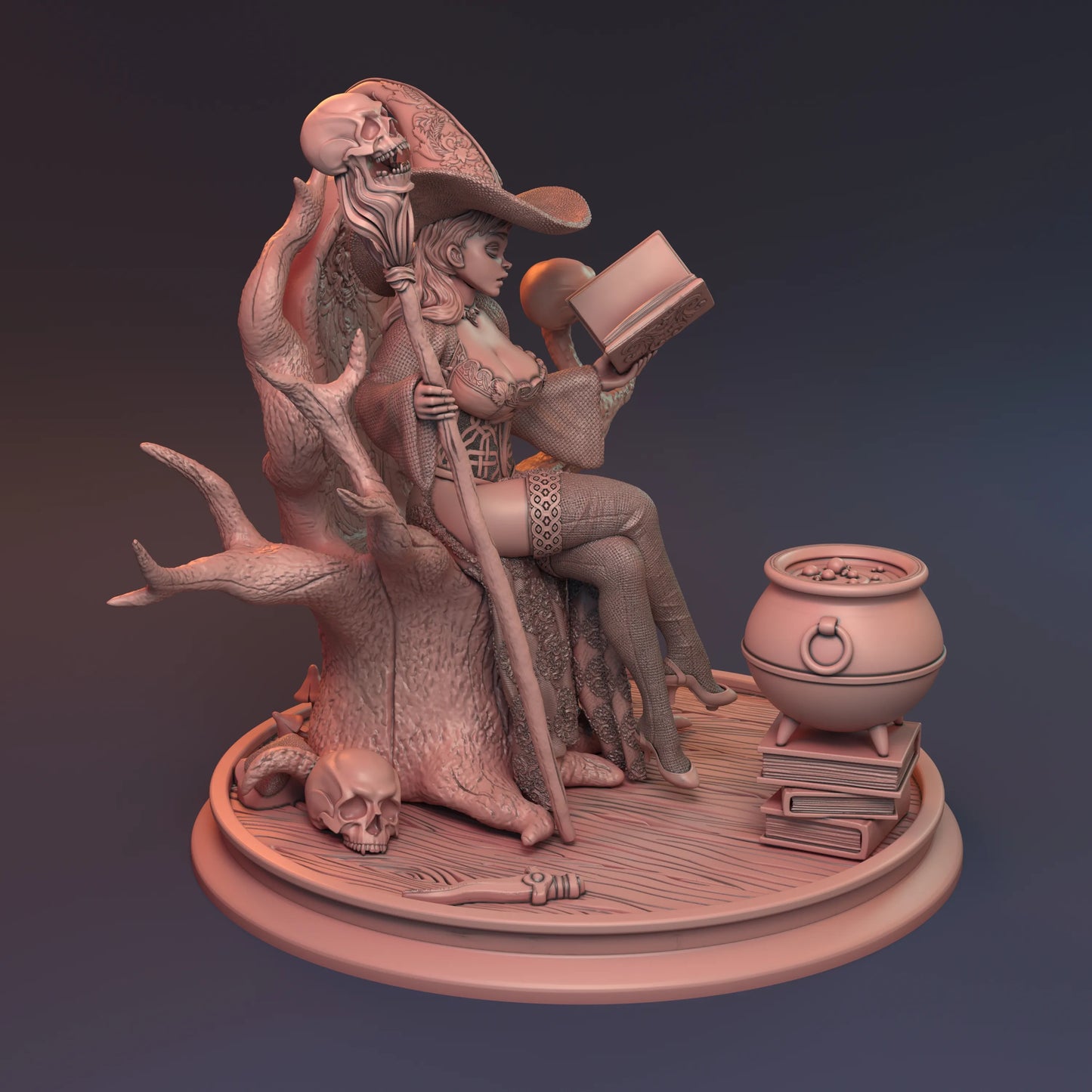 HardWitch Games - Sati - 75mm Pin Up/Figure/Model/Diorama