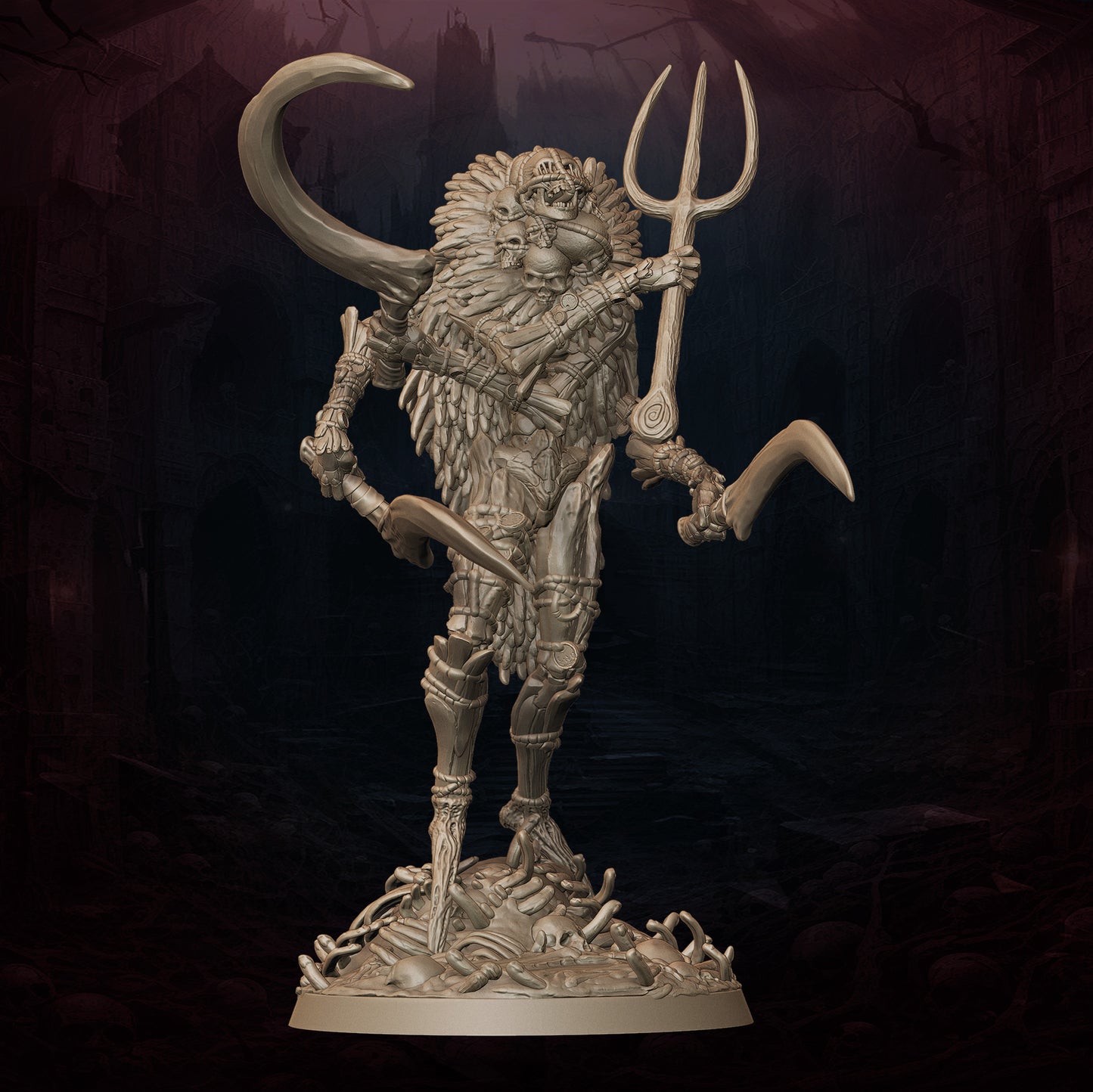 Monolith Arts - Shadows in the Abyss - Scarecrow #2 - DnD/TTRPG Figure/Miniature