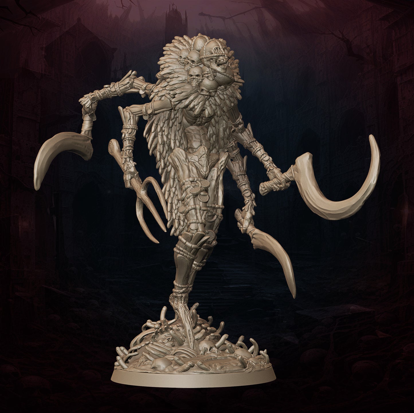 Monolith Arts - Shadows in the Abyss - Scarecrow #3 - DnD/TTRPG Figure/Miniature
