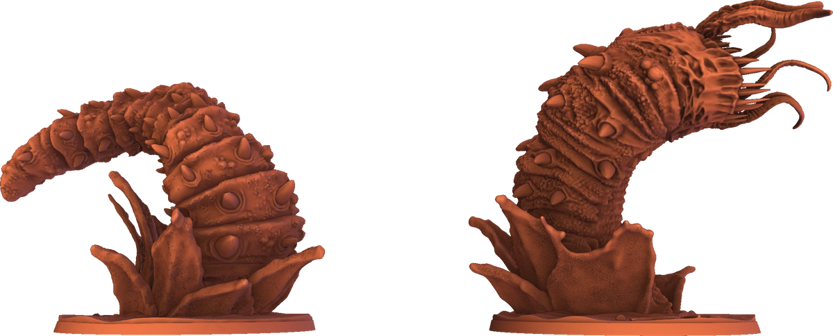 SRS Studios - Boneshredders - Scarlet Worm - DnD/TTRPG/Roleplaying/Wargames