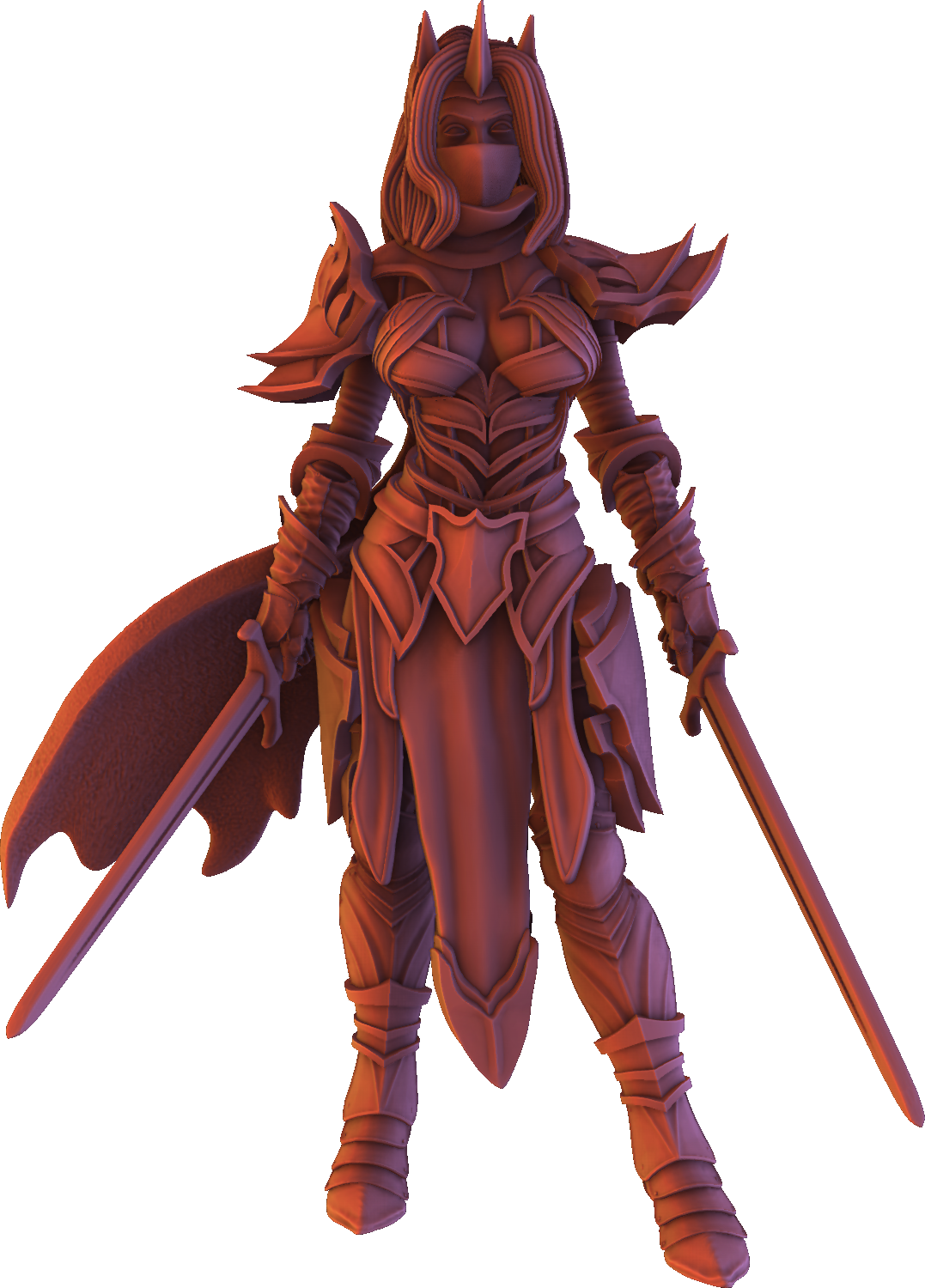 Ravi - Fantasy Girls #4 - Metherith - 75mm Pin Up/Figure/Model/Diorama