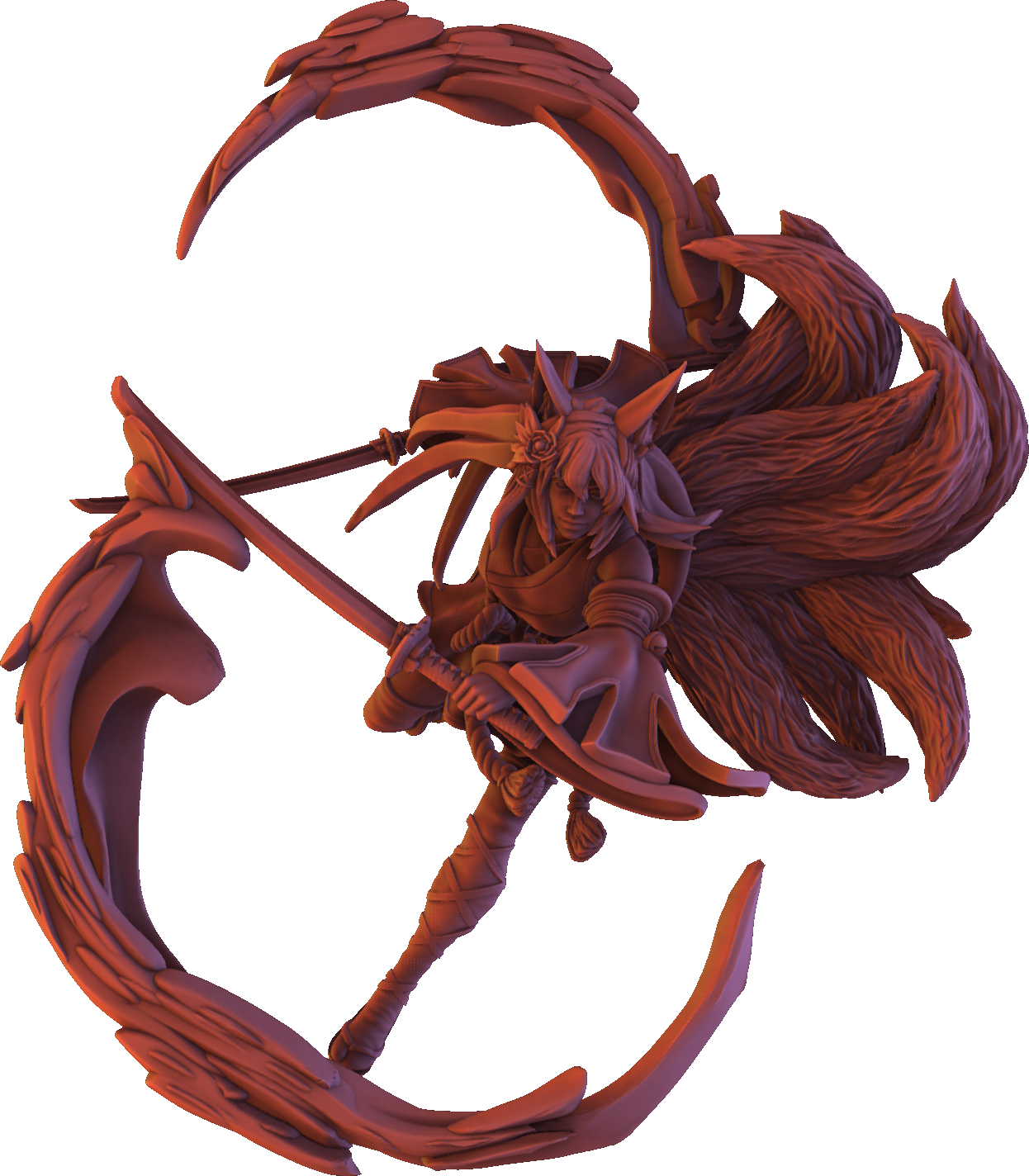 Ravi - Fantasy Girls #4 - Tsumi - 75mm Pin Up/Figure/Model/Diorama