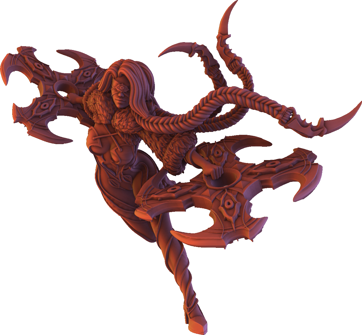 Ravi - Fantasy Girls #4 - Isolde - 75mm Pin Up/Figure/Model/Diorama