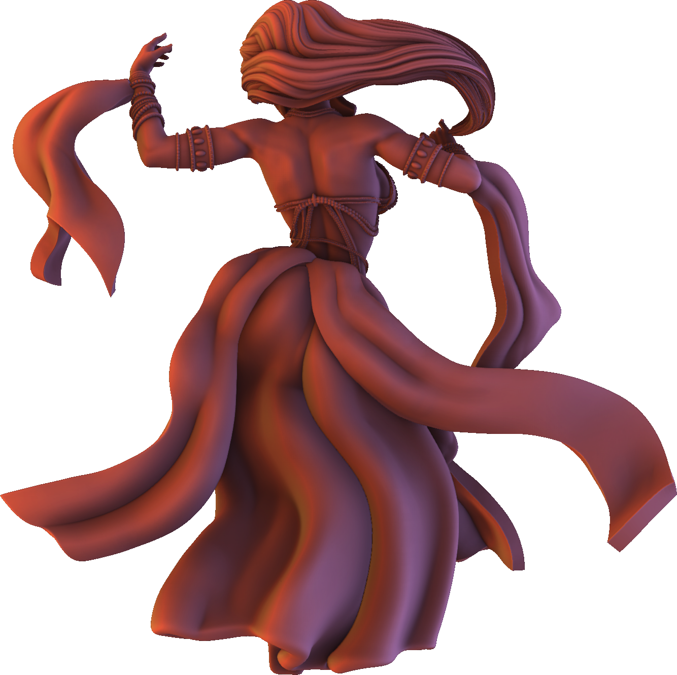 Ravi - Fantasy Girls #4 - Lirael - 75mm Pin Up/Figure/Model/Diorama