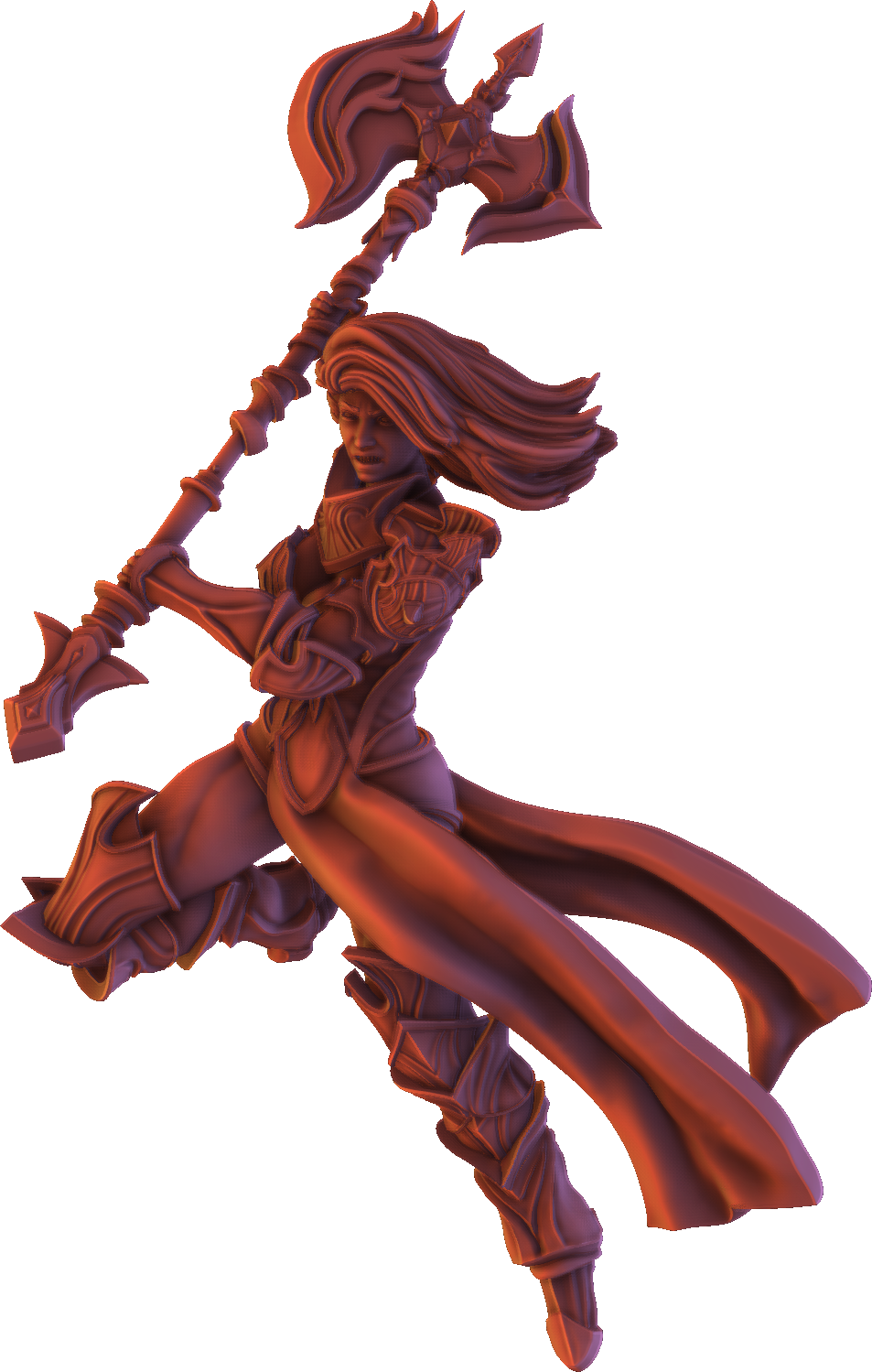 Ravi - Fantasy Girls #5 - Zorina, Battle Mistress - 75/180mm Pin Up/Figure/Model/Diorama