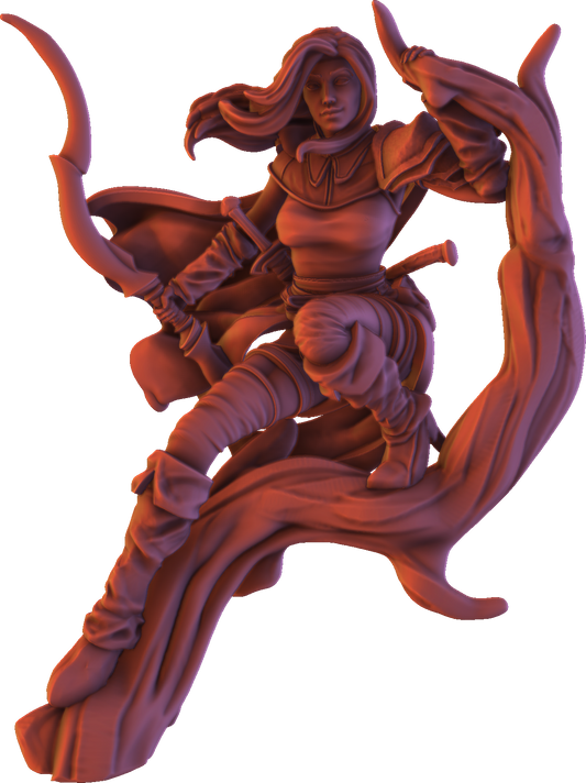 Ravi - Fantasy Girls #5 - Alyssa, Forest Phantom - 75mm Pin Up/Figure/Model/Diorama