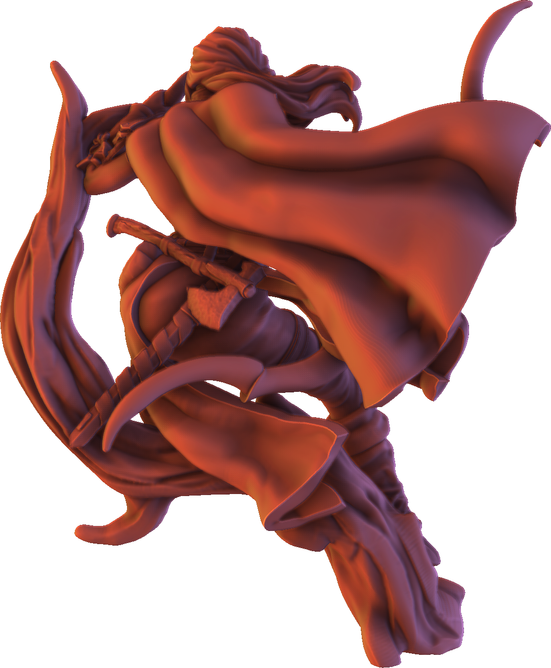 Ravi - Fantasy Girls #5 - Alyssa, Forest Phantom - 75mm Pin Up/Figure/Model/Diorama