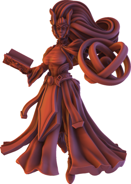 Ravi - Fantasy Girls #5 - Thalia, Magical Tutor  - 75mm Pin Up/Figure/Model/Diorama