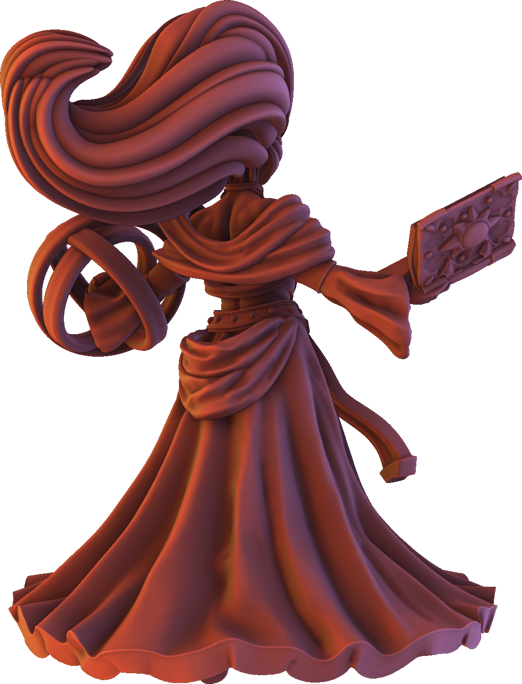 Ravi - Fantasy Girls #5 - Thalia, Magical Tutor  - 75mm Pin Up/Figure/Model/Diorama