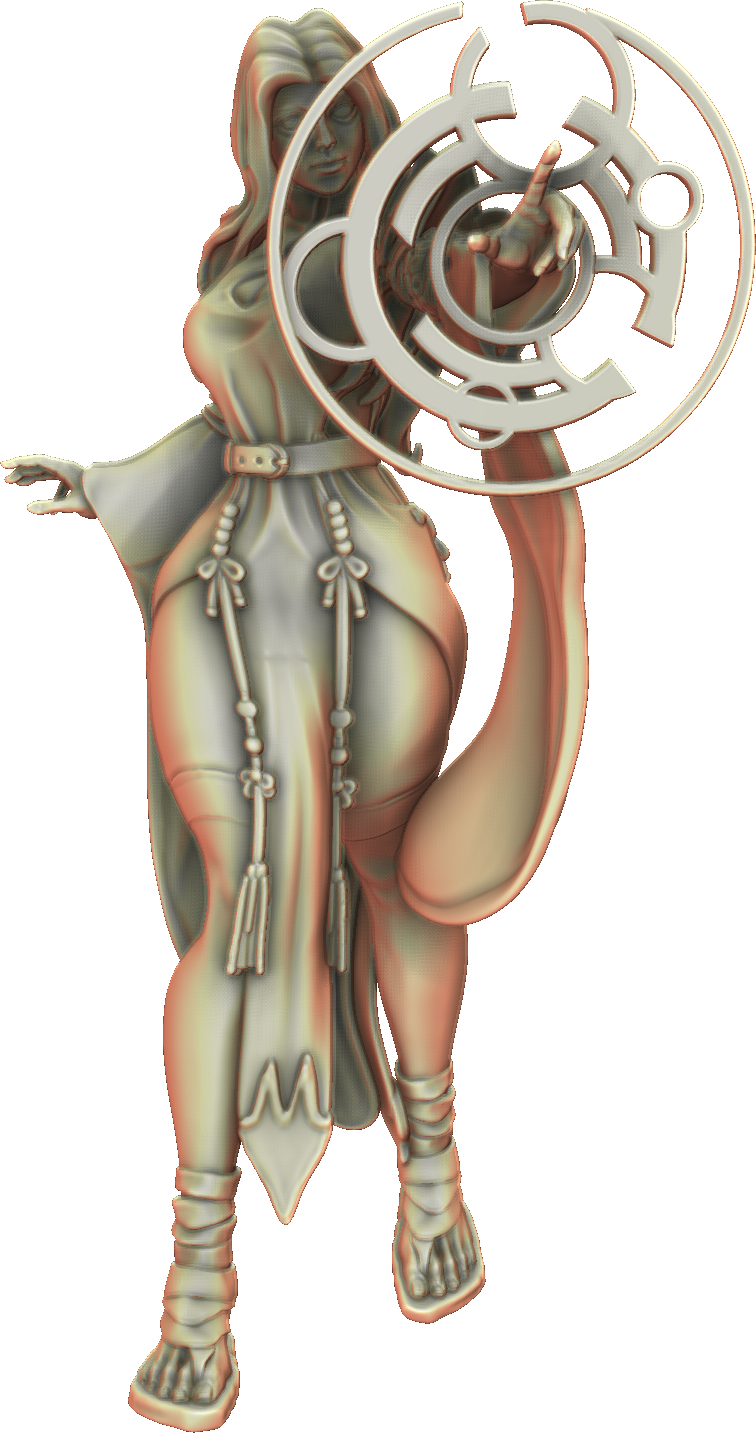 Valkyrie Legend - Marlena Spellweaver - 32/75mm Pin Up/Figure/Model/Diorama