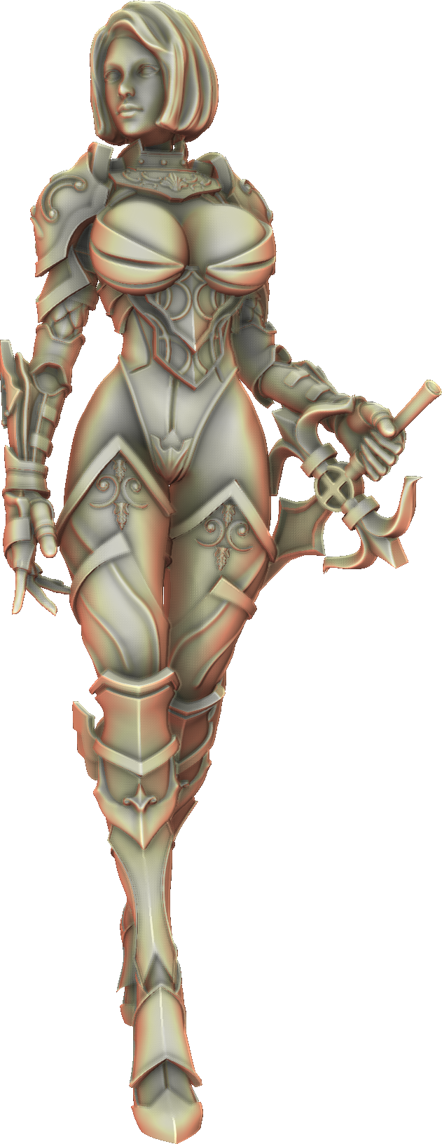 Valkyrie Legend - Aria Sunstrike - 32/120mm Pin Up/Figure/Model/Diorama