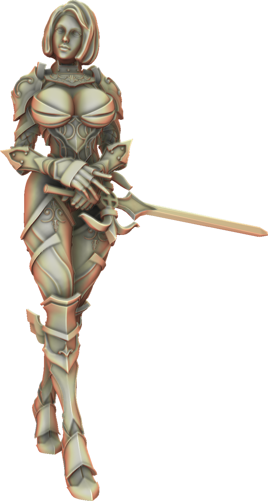 Valkyrie Legend - Aria Sunstrike - 32/120mm Pin Up/Figure/Model/Diorama