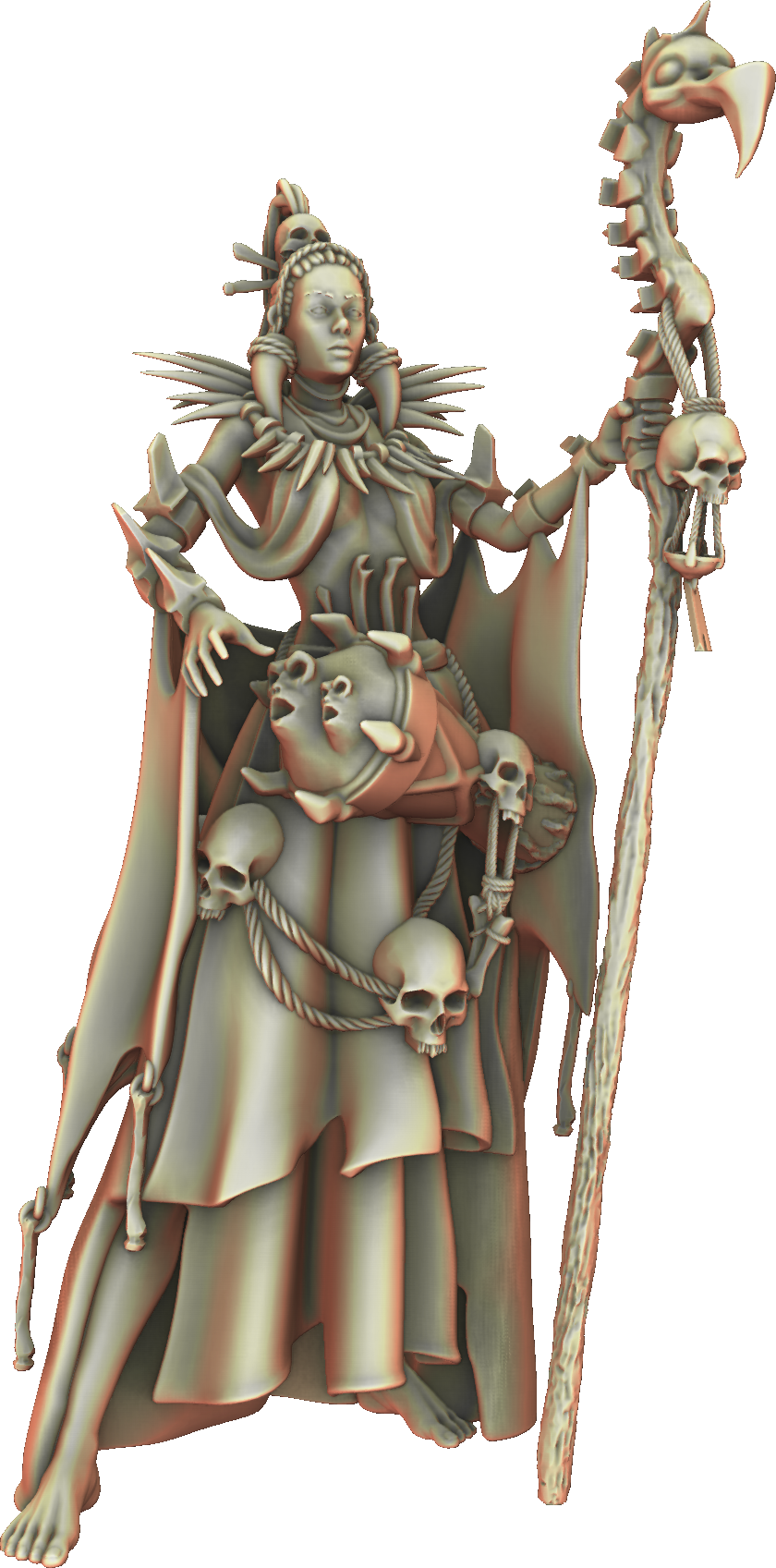 Valkyrie Legend - Luna Shade - 75mm Pin Up/Figure/Model/Diorama