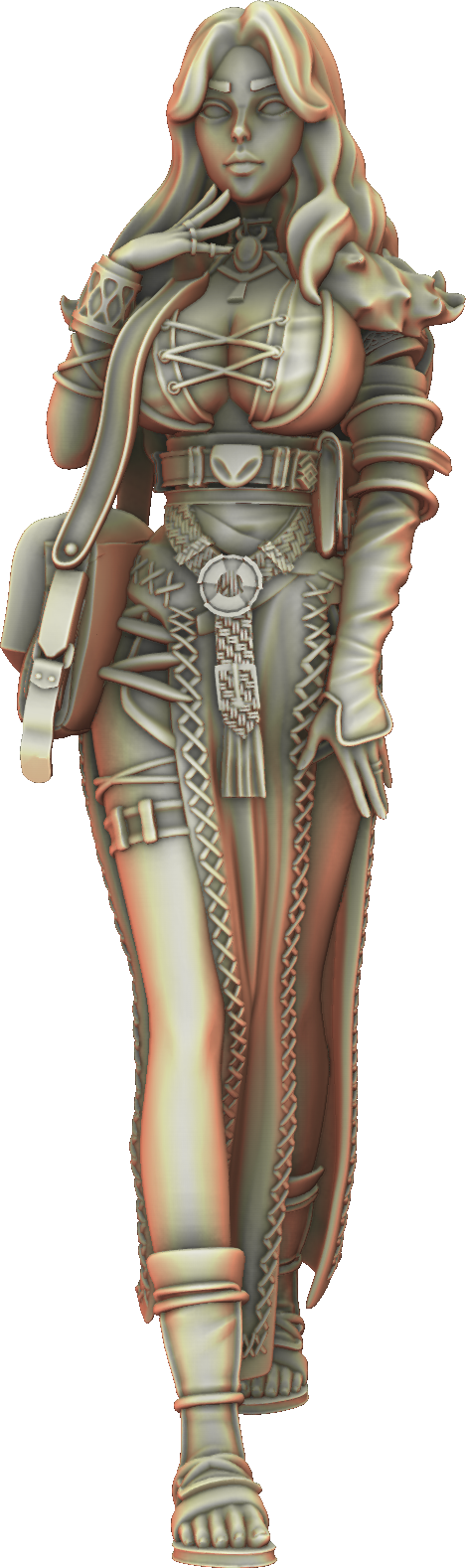 Valkyrie Legend - Serenara Lorebinder - 75mm Pin Up/Figure/Model/Diorama