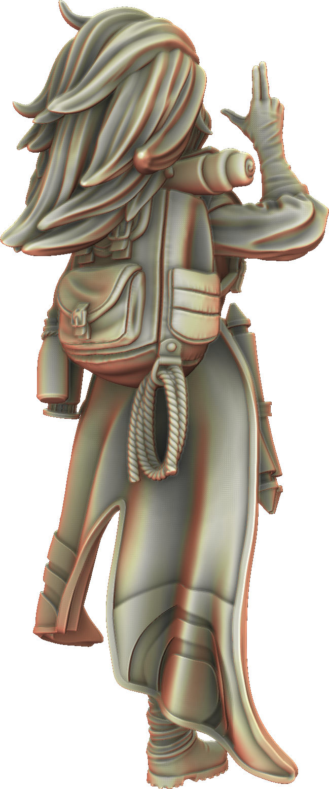 Valkyrie Legend - Raver Lockstrike - 75mm Pin Up/Figure/Model/Diorama