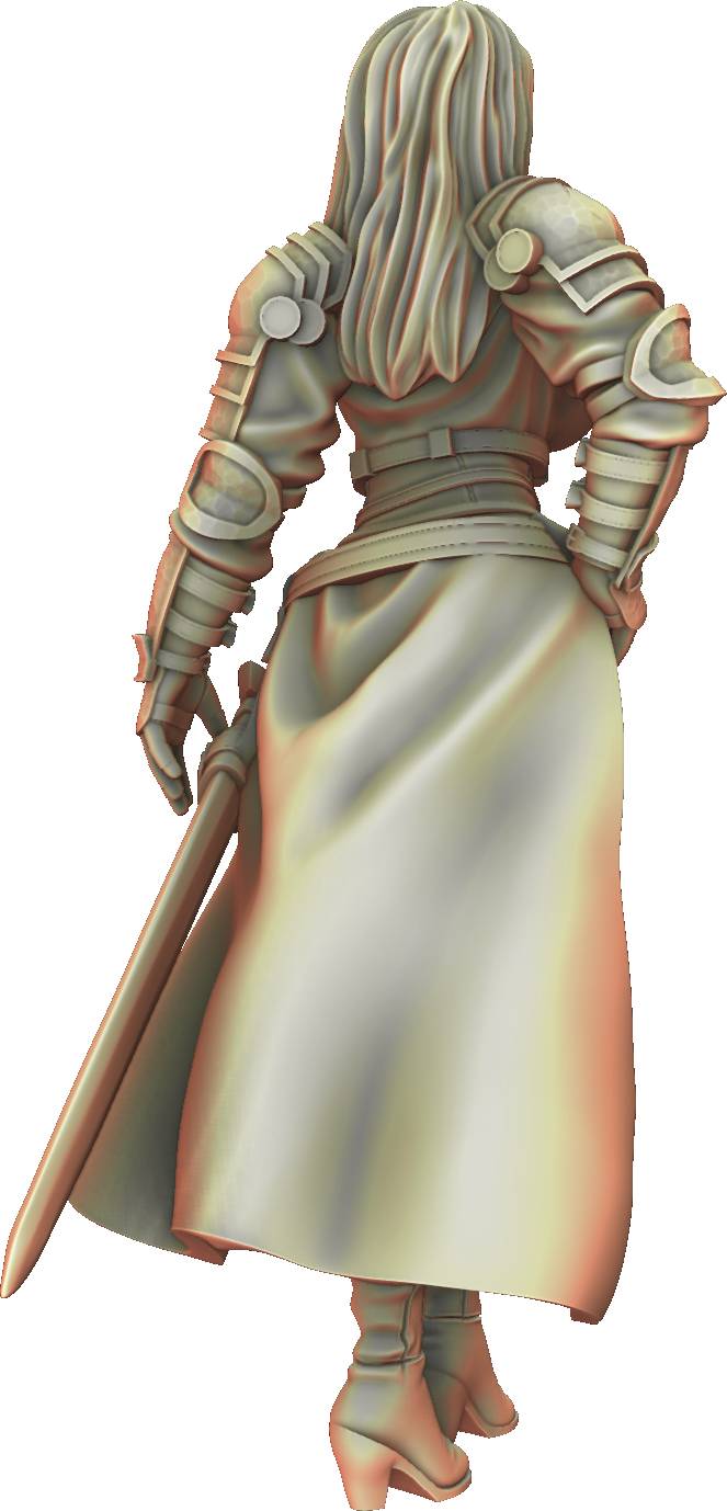 Valkyrie Legend - Liora Silverbrand - 75mm Pin Up/Figure/Model/Diorama