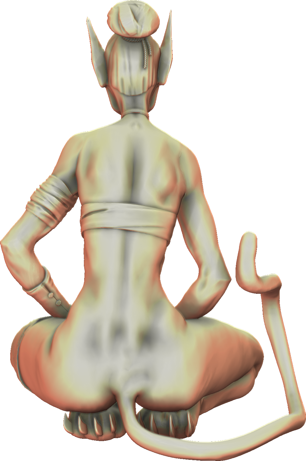 Z Kino - Catwoman - 75mm Pin Up/Figure/Model/Diorama