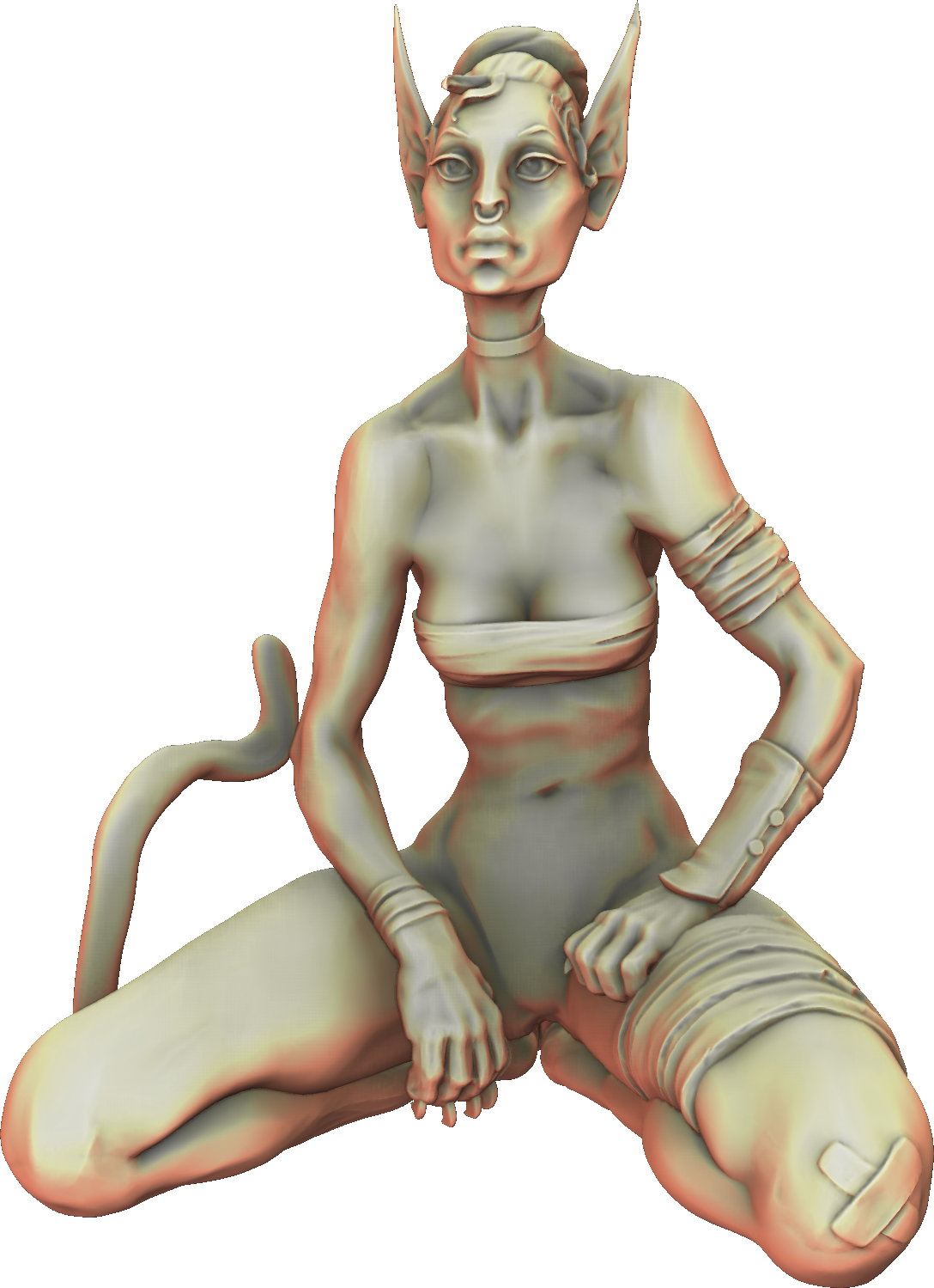 Z Kino - Catwoman - 75mm Pin Up/Figure/Model/Diorama