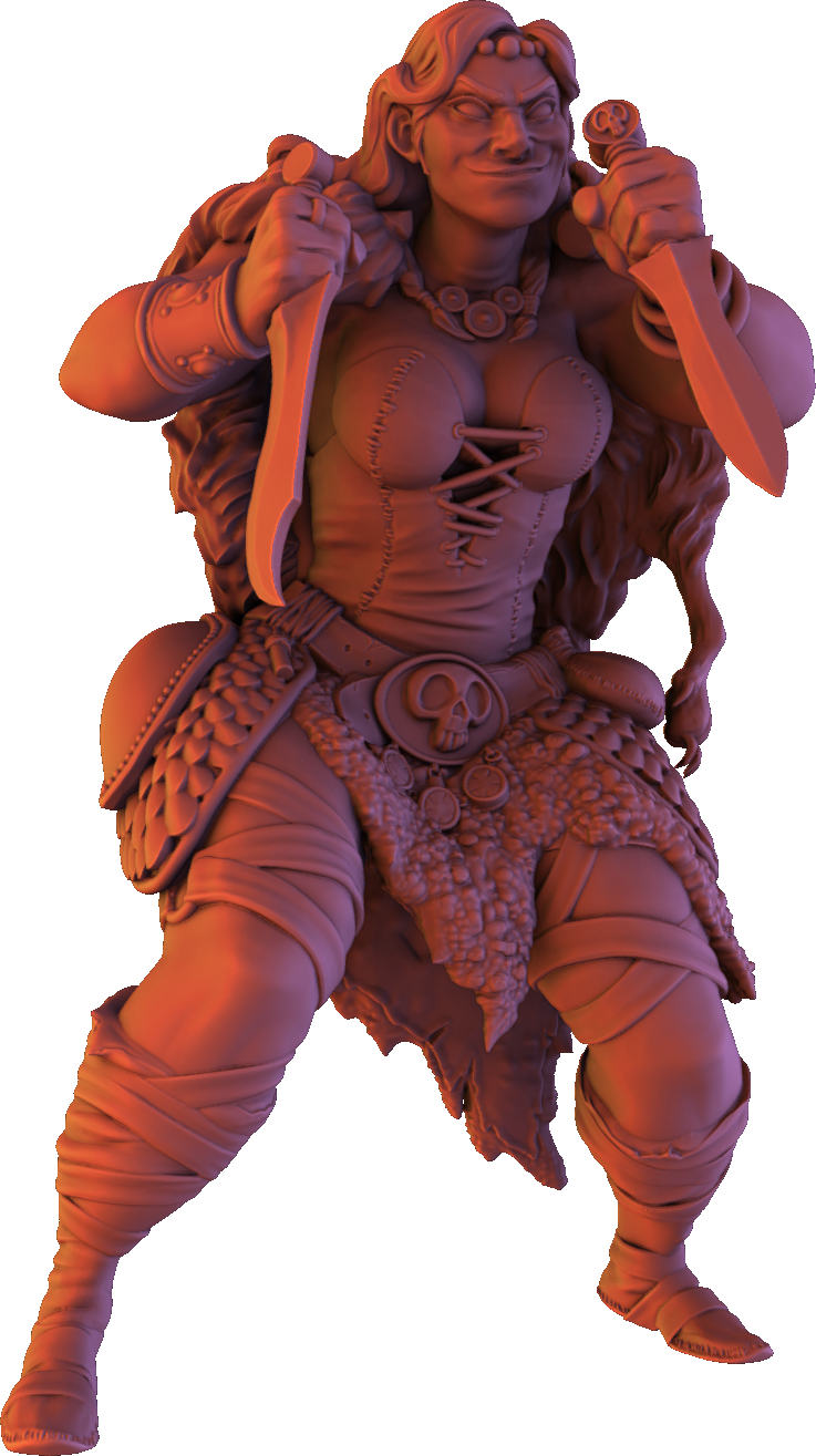 Z Kino - Human Rogue - 75mm Pin Up/Figure/Model/Diorama