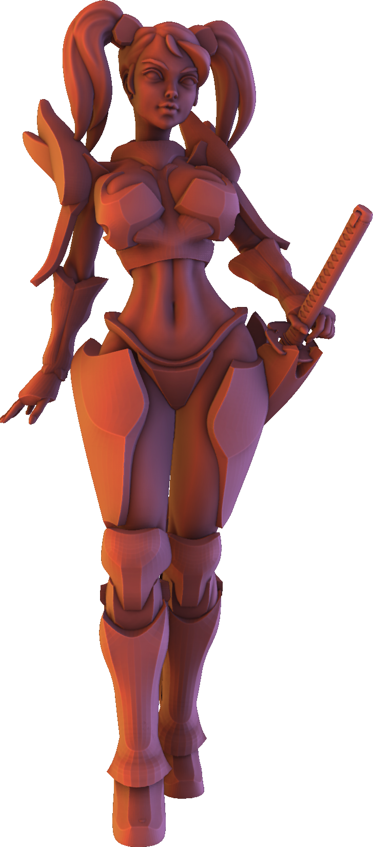 Z Kino - Steel Hearts #1 Awaken Ver - 75mm Pin Up/Figure/Model/Diorama