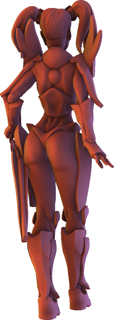 Z Kino - Steel Hearts #1 Awaken Ver - 75mm Pin Up/Figure/Model/Diorama